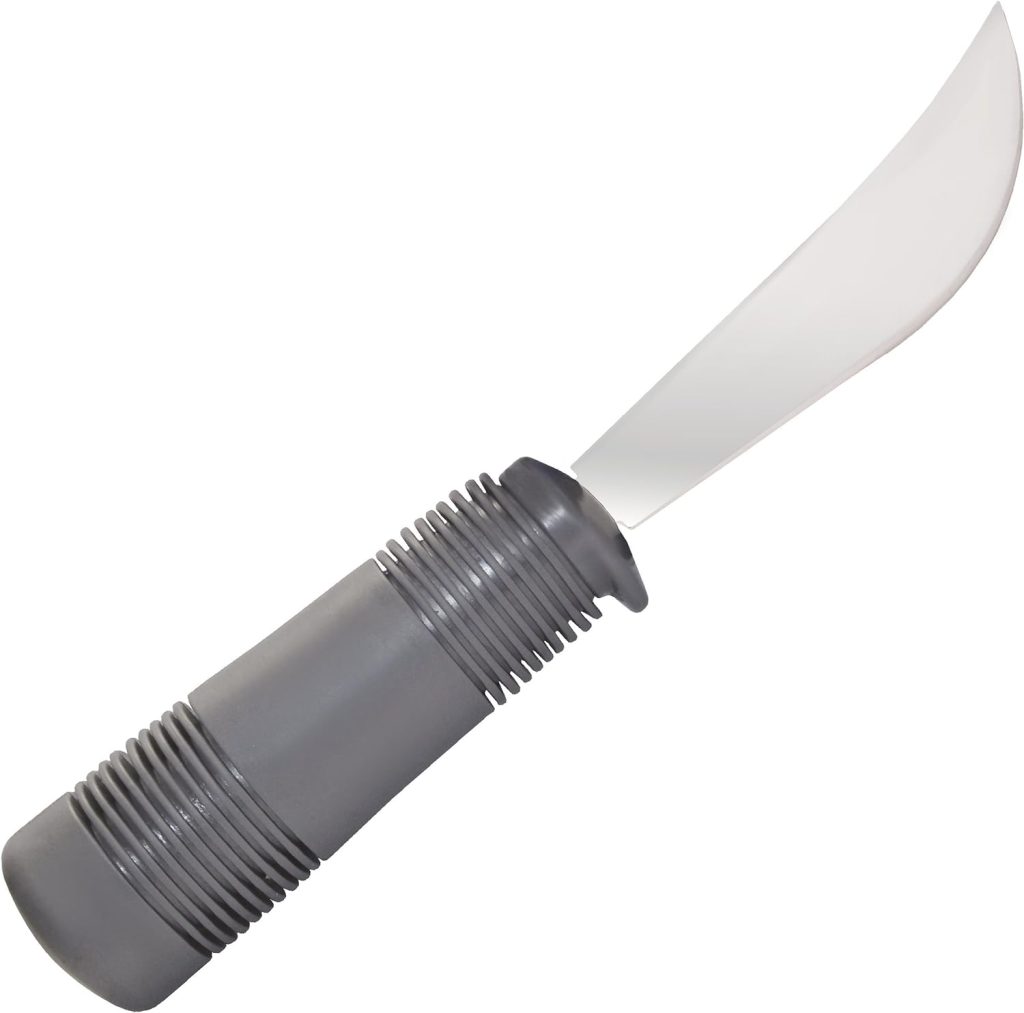 Rehabilitation Advantage Rocker Knife with Rubber Handle