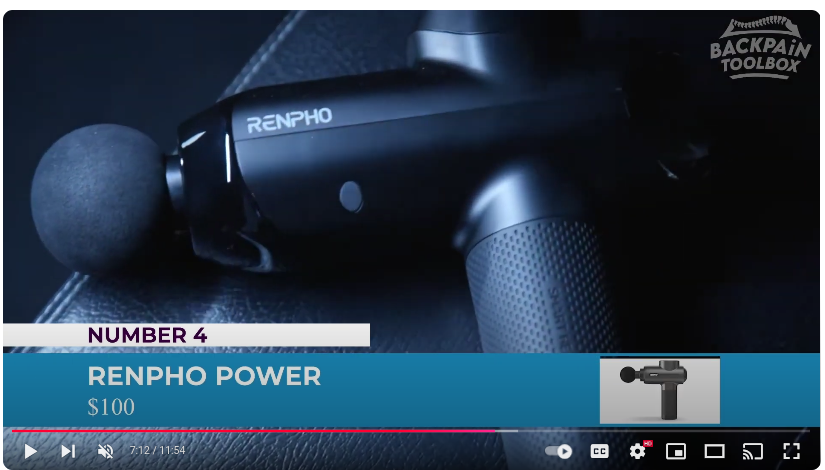 10 Best Massage Guns - Back Pain Toolbox